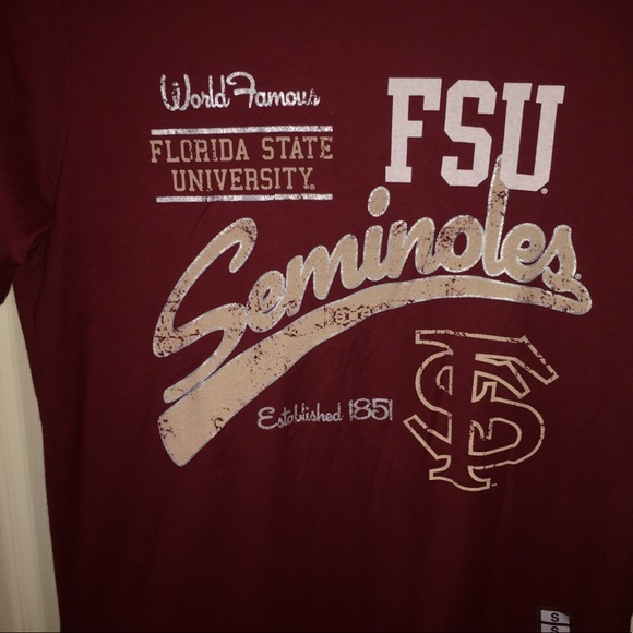 Florida State University Tee Shirt Small NWOT - Picture 3 of 3